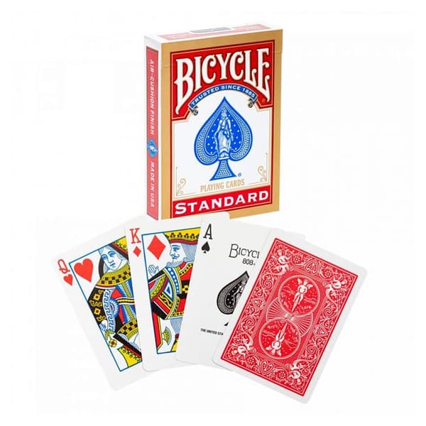 Game of 54 Bicycle Rider-kort - Naipes Heraclio Fournier - För barn från 6 år - Flerfärgad
