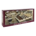 Miniatyrbild 3 av 3: Schack, dam och backgammonspel - Akvamarinspel - Compudid CP1070 - Brun - Barn - Blandat