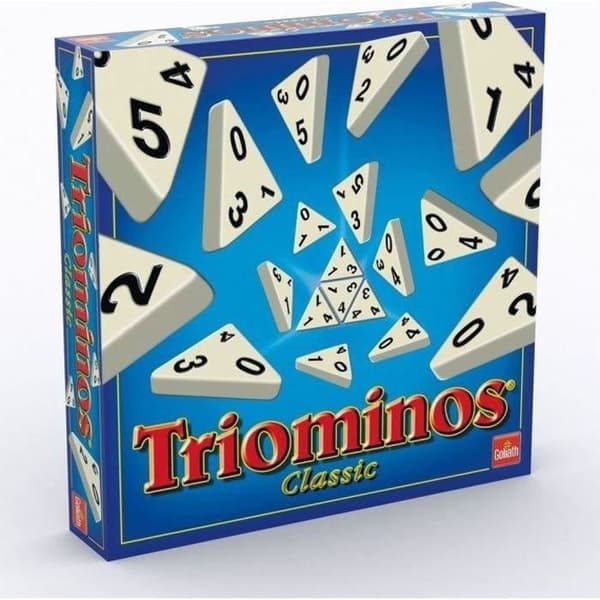 Domino - GOLIATH - Triominos Classic - 56 stycken - Från 6 år