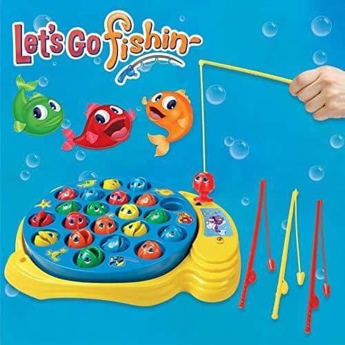 Fiskespel för barn - Goliat - Let's Go Fishin' - Rosa - Blandat - Från 3 år