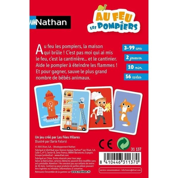 NATHAN - Fire the Firemen - Kortspel