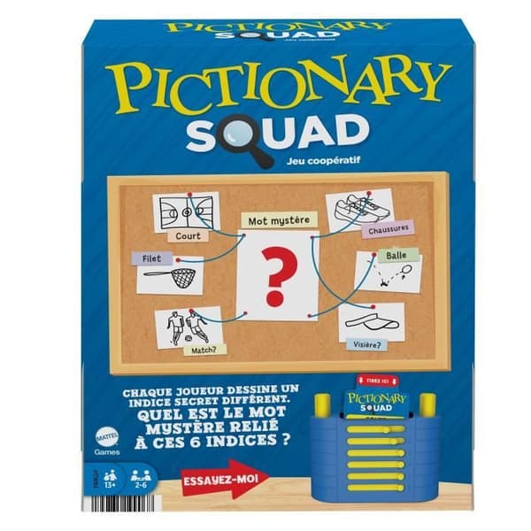 PICTIONARY SQUAD - PICTIONARY - HTW84 - FAMILJESPEL MATTEL PICTIONARY