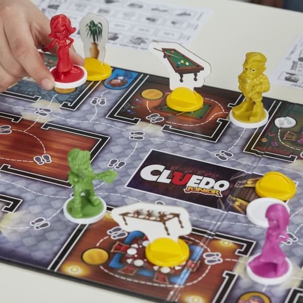 Cluedo - Junior - Brädspel - för barn - från 5 år - Mysteriet med den trasiga leksaken