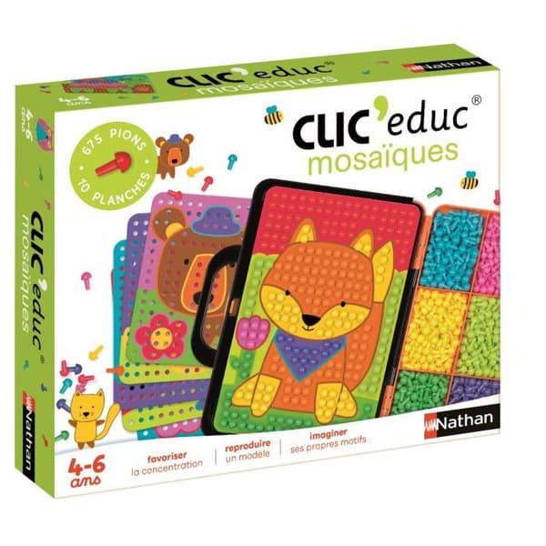 Mosaikspel - NATHAN - Clic'Educ