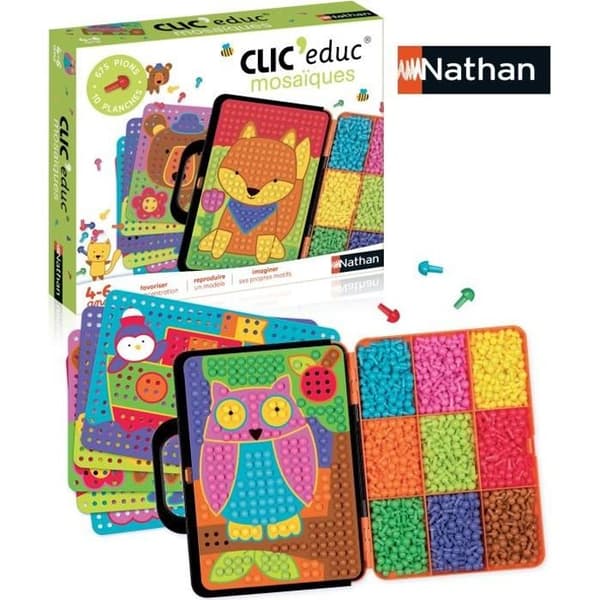 Mosaikspel - NATHAN - Clic'Educ