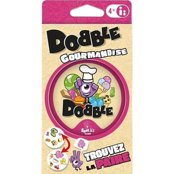 Zygomatics | Dobble: Frosseri | Brädspel | Från 4 år | 2 till 5 spelare | 10 minuter