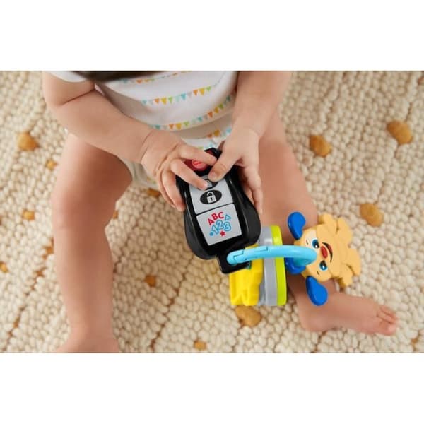 Elektronisk utvecklingsleksak - FISHER PRICE - Mina första nycklar - Gul - Blandad - Från 6 månader