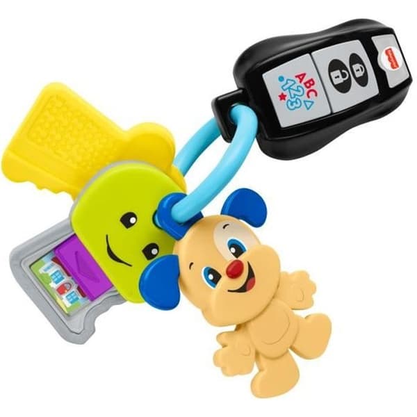 Elektronisk utvecklingsleksak - FISHER PRICE - Mina första nycklar - Gul - Blandad - Från 6 månader