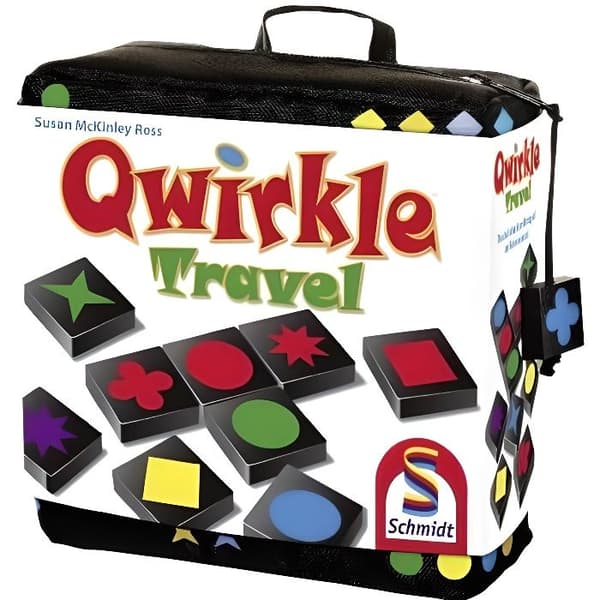 Brädspel - SCHMIDT - QWIRKLE TRAVEL - Svart - Blandat - 2 eller fler spelare