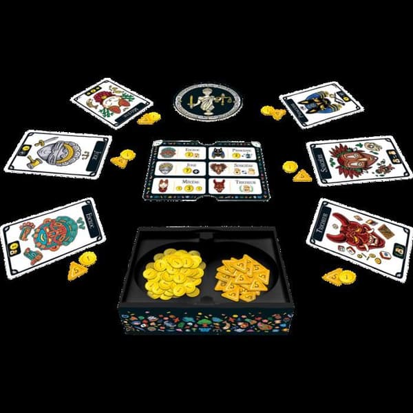 Strategispel - ASMODEE - Masquerade V2 - Barn - Blå - 7 år och uppåt