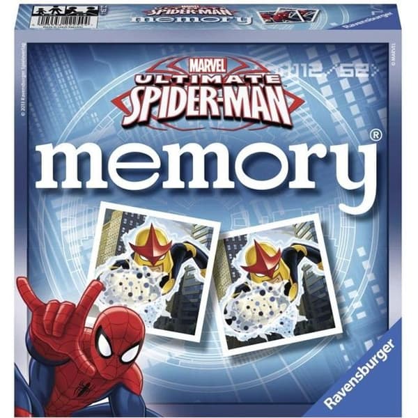Minne - RAVENSBURGER - Grand Memory® Ultimate Spiderman - 72 kort - Blandat