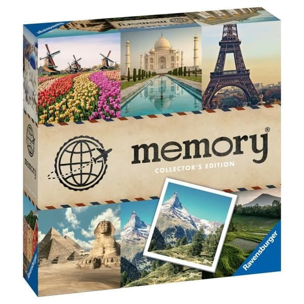 Collectors' Memory® memoryspel - Resor - Ravensburger - Observation och memorering - Från 8 år