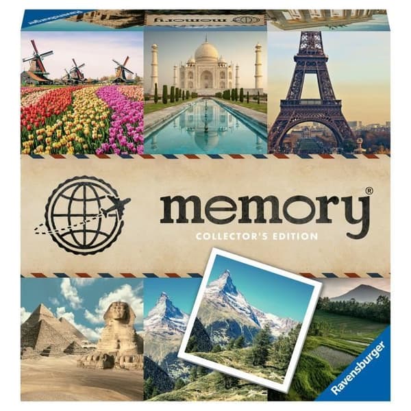 Collectors' Memory® memoryspel - Resor - Ravensburger - Observation och memorering - Från 8 år