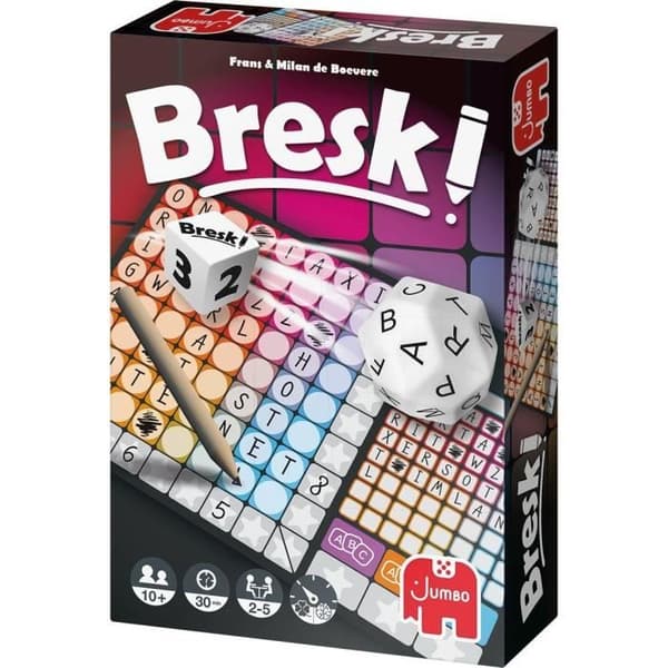 JUMBO 19784 - BRESK! - Ordspel, korsordsstil