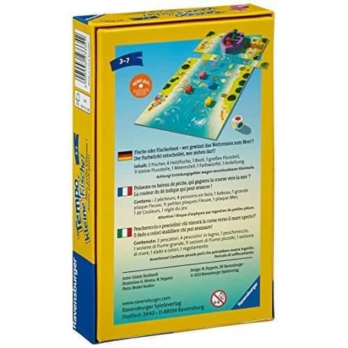 Brädspel - RAVENSBURGER - Tempo, kleine Fische - 2 till 6 spelare - Från 4 år - Blandat