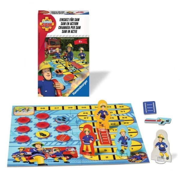 Brandman Sam - Brandman Sam - Sam i action brädspel