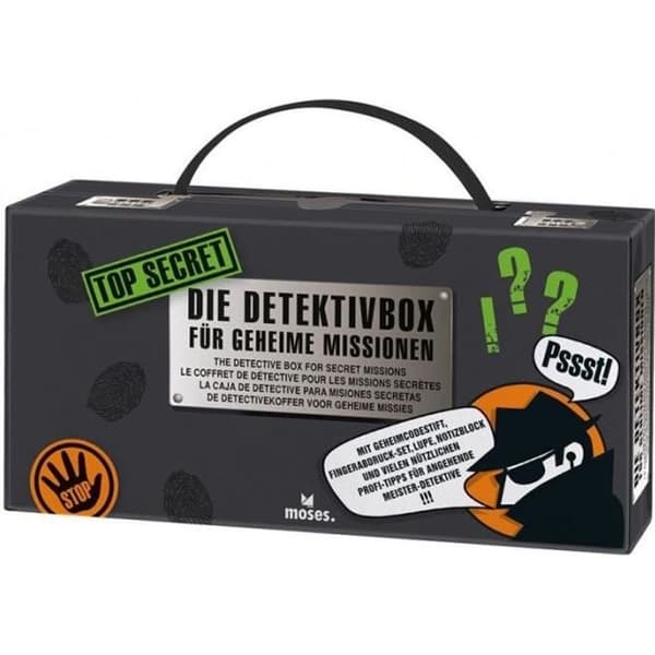 Top Secret detektivportfölj 22 cm