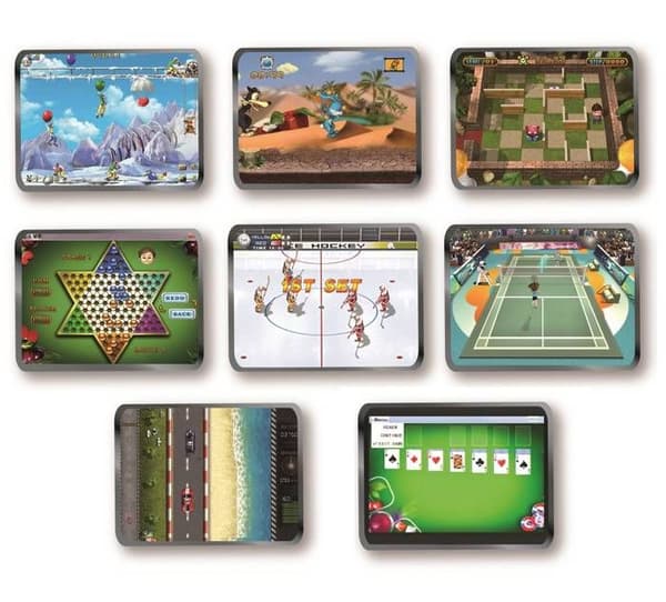 Plug N' Play Motion TV-konsol - LEXIBOOK - 2 trådlösa handkontroller - 221 spel