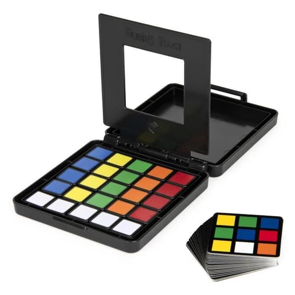 Rubik's Race Colored Puzzle - Rubik's Race Travel Version - Classic 3x3 - 2 spelare - 7 år och +