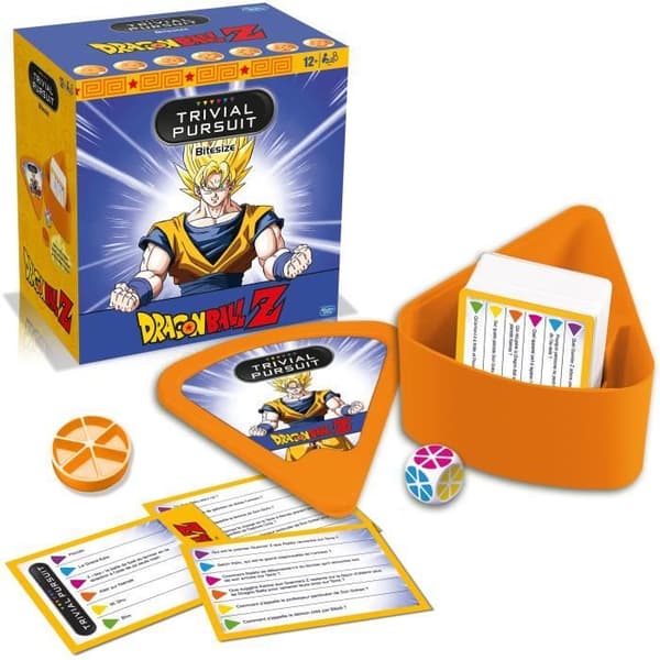 Trivial Pursuit Voyage DRAGON BALL Z - VINNANDE MOVES - Frågespel - 600 frågor - Fransk version