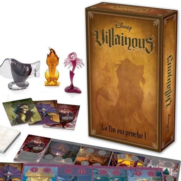 Ravensburger - Disney Villainous Extension 2 - Slutet är nära - Strategispel - 2 till 3 spelare från 10 år - Fransk version