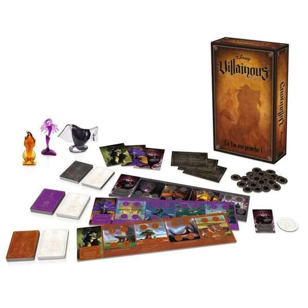 Ravensburger - Disney Villainous Extension 2 - Slutet är nära - Strategispel - 2 till 3 spelare från 10 år - Fransk version