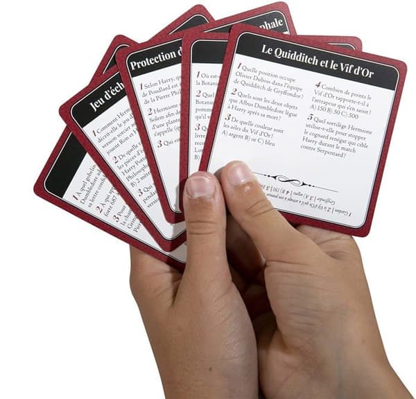 Brädspel - TOPI-SPEL - Harry Potter Quiz 540 - 540 frågor - 6 svårighetsgrader - 2 till 6 spelare