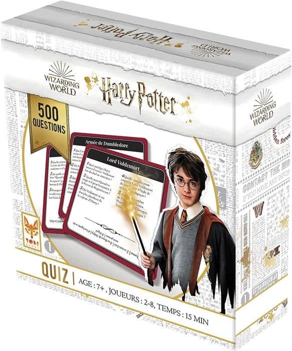 Brädspel - TOPI-SPEL - Harry Potter Quiz 540 - 540 frågor - 6 svårighetsgrader - 2 till 6 spelare