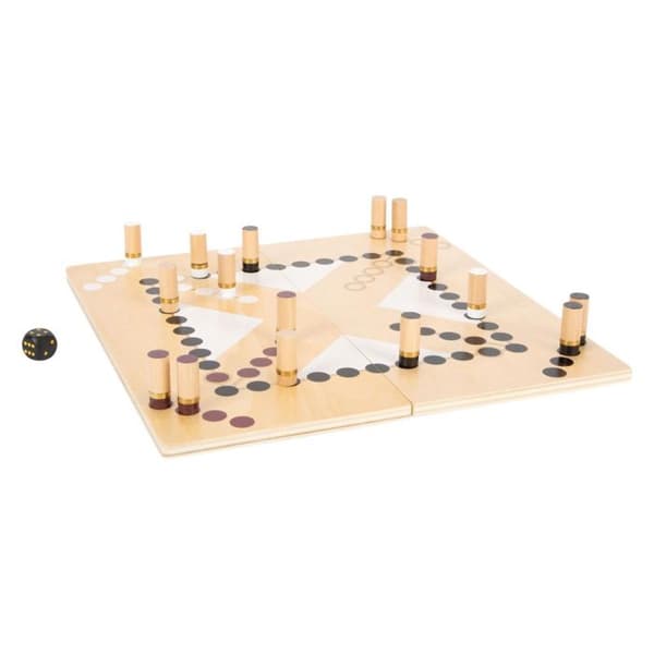 Small foot company - Ludo och stegespel Gold Edition - LEGLER