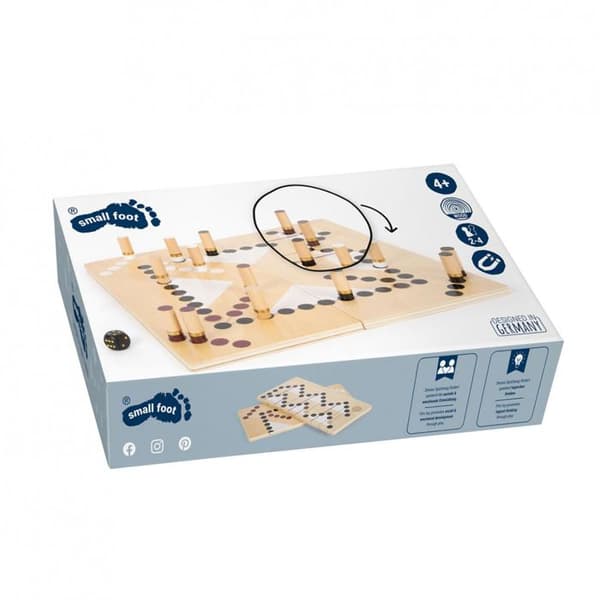 Small foot company - Ludo och stegespel Gold Edition - LEGLER