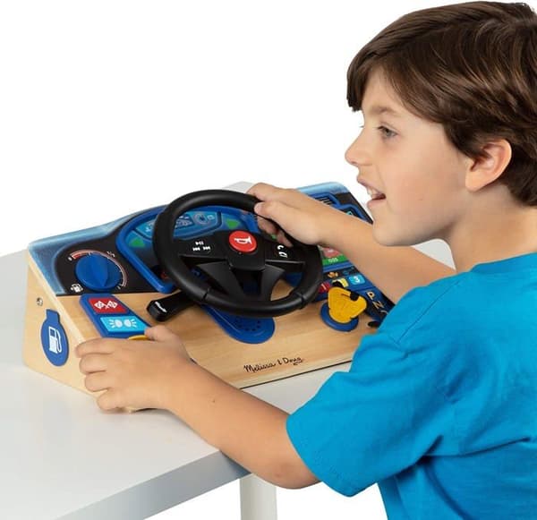 Melissa & Doug interaktiv instrumentbräda Vroom & Zoom wood junior
