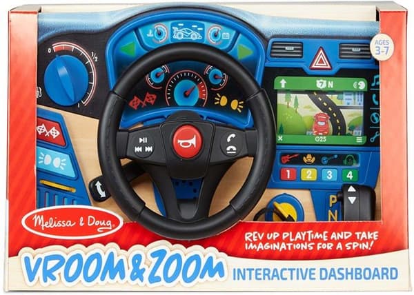 Melissa & Doug interaktiv instrumentbräda Vroom & Zoom wood junior