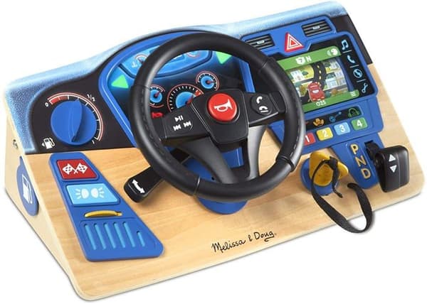 Melissa & Doug interaktiv instrumentbräda Vroom & Zoom wood junior