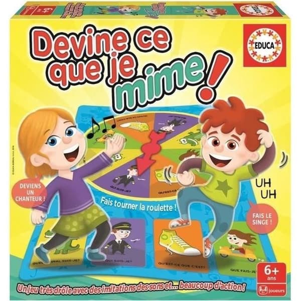 EDUCA - Gissa vad jag mimar - Pedagogiskt spel