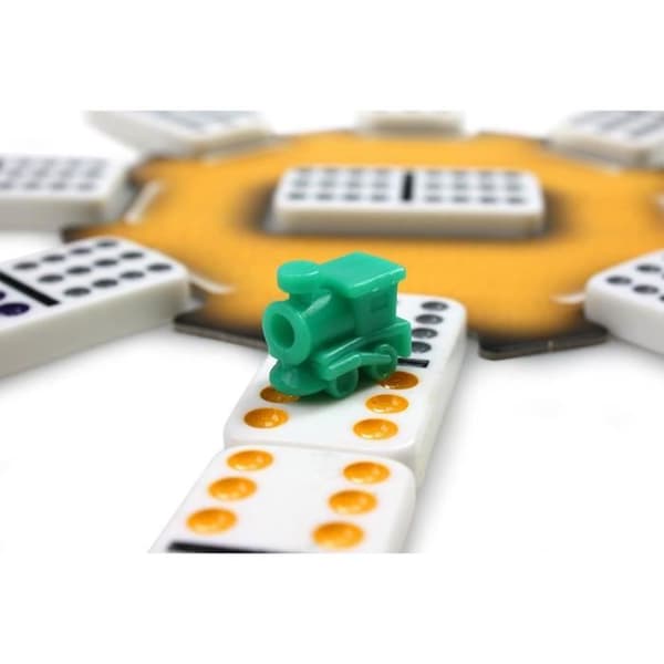 Mexican Train TACTIC dominospel - Metalllåda - Flerfärgad - 30 min - Vuxen
