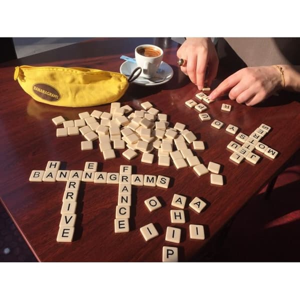 Bokstavsspel - Maestro present - Bananagram - Gul - Från 7 år - Blandat