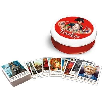 Tidslinje - Brädspel - ASMODEE - Frankrikes historia - Blandat - Från 6 år