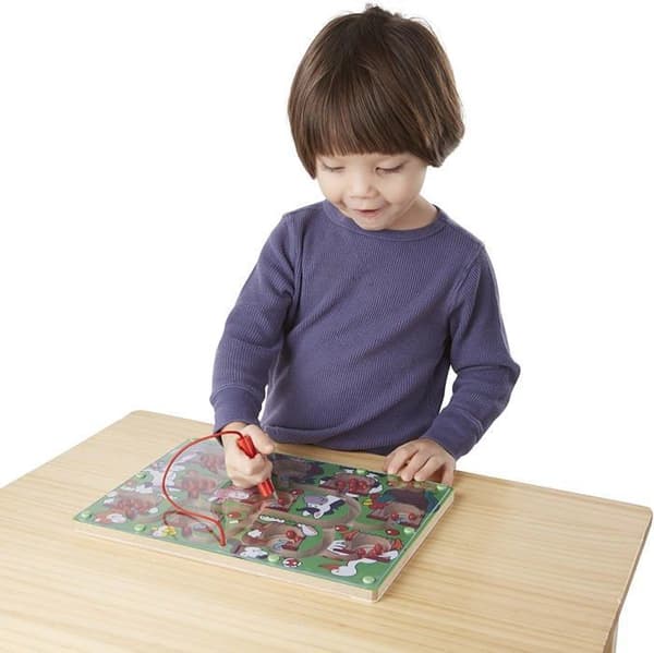 Pedagogiskt och vetenskapligt spel - Melissa Doug - Magnetic Number Maze - Blandat - Från 3 år