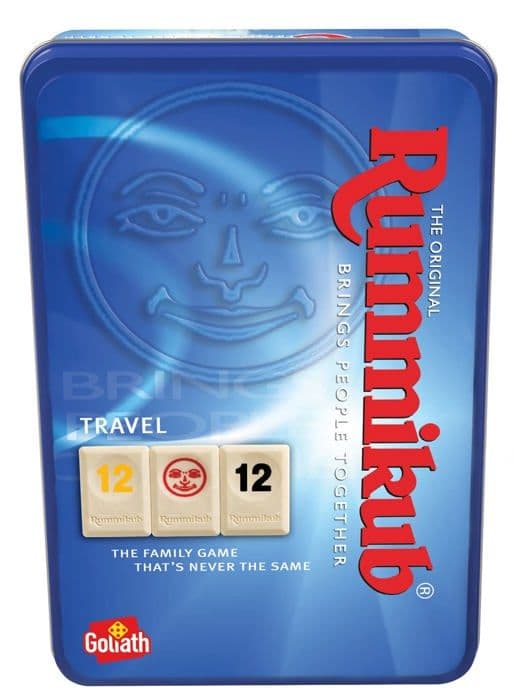 Brädspel - Rummikub brädspel - 926327 - Goliath - Original metalllåda - Från 6 år