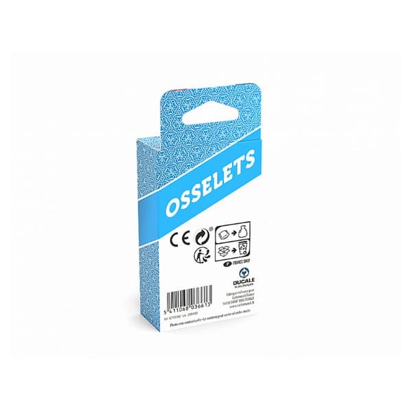 DUCALE Le Jeu Français brädspel - 5 metall OSSELETS - Blandat - Vit - Barn - 3 år och uppåt