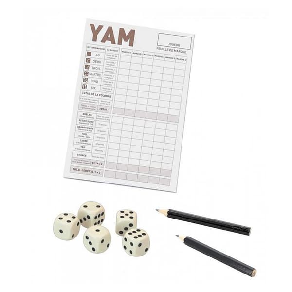 Yamspel med block