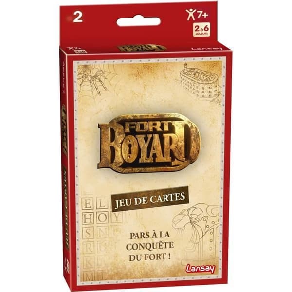 LANSAY - FORT BOYARD® - Kortspel - 2 till 6 spelare - Från 7 år