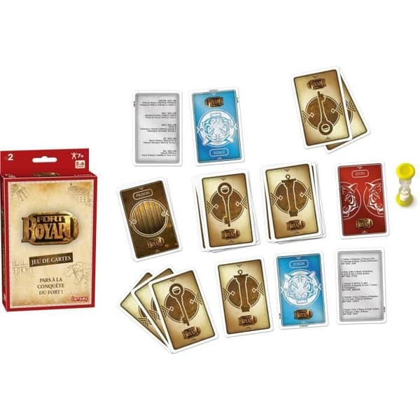 LANSAY - FORT BOYARD® - Kortspel - 2 till 6 spelare - Från 7 år