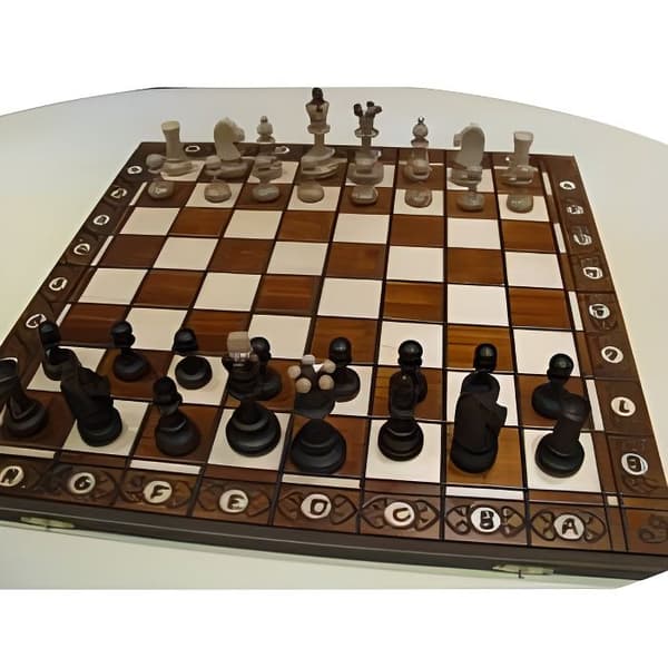 Schackspel - Schack - Senator - Vikta mått 410mm * 205mm - Tjocklek 48mm