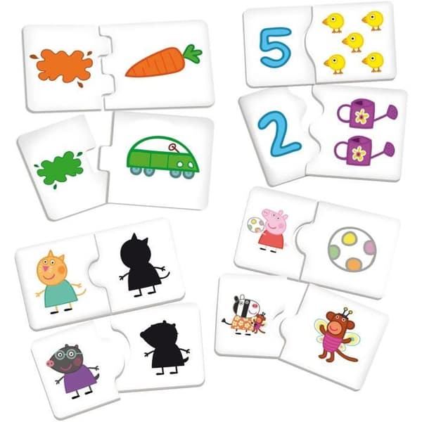 Peppa Pig Super Desk Activity Desk - LISCIANI GIOCHI - 10 pedagogiska spel