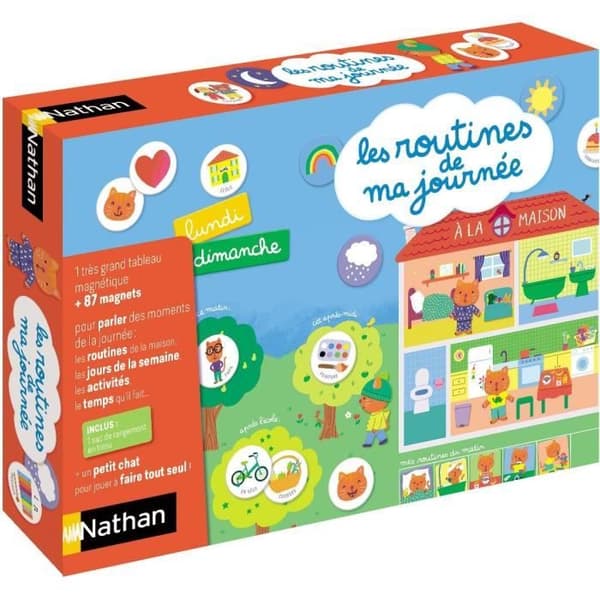 Nathan Routines of my day, magnetisk kalender