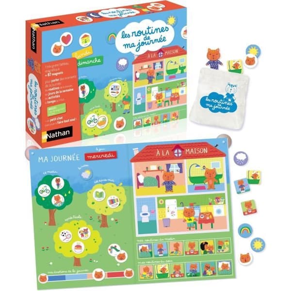 Nathan Routines of my day, magnetisk kalender