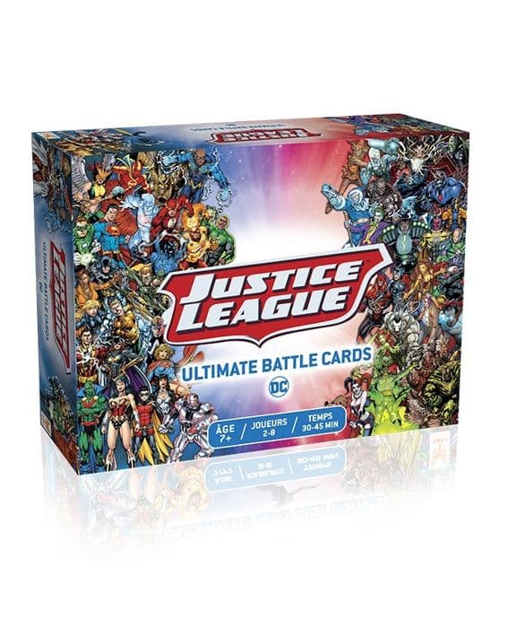 LA LEAGUE DES JUSTICIERS Ultimate Battle cards - Kortspel