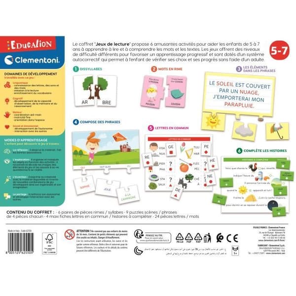 Clementoni Education - Lässpel