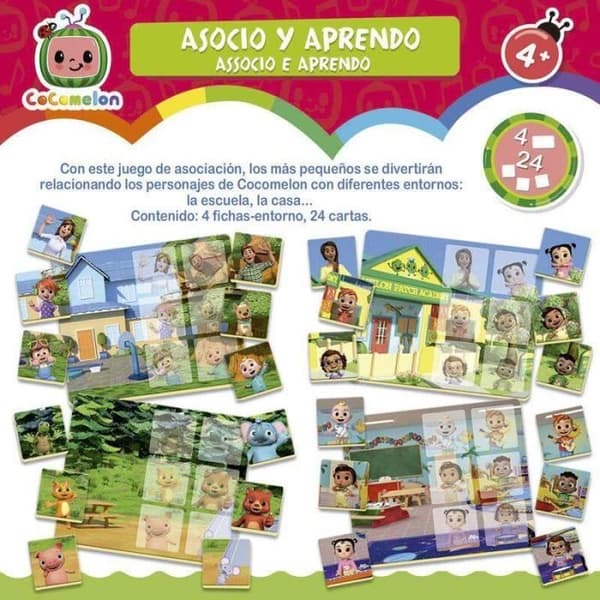 Cocomelon Asociarse y Aprender - - - Ocio Stock